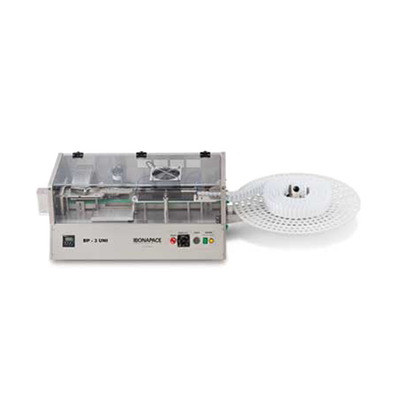 BP-3 SUPPOSITORIES AND OVULES SEALING, CODING AND CUTTING MACHINE.Manufactured in Italy. For pharmaceutical, cannabis or nutraceutical industries. R&D, small scale production. Spare parts and service available.