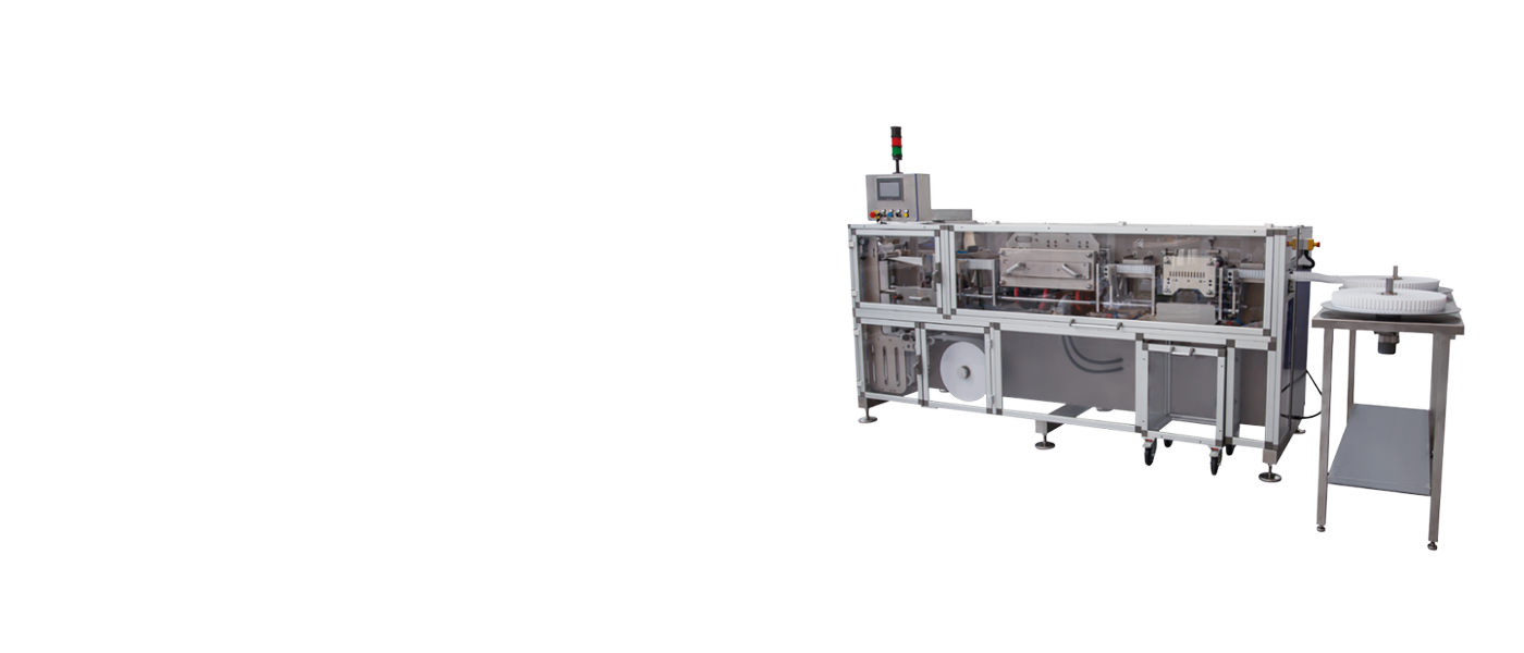 THERMOFORMING MACHINE FOR EMPTY SUPPOSITORY/OVULE SHELLS