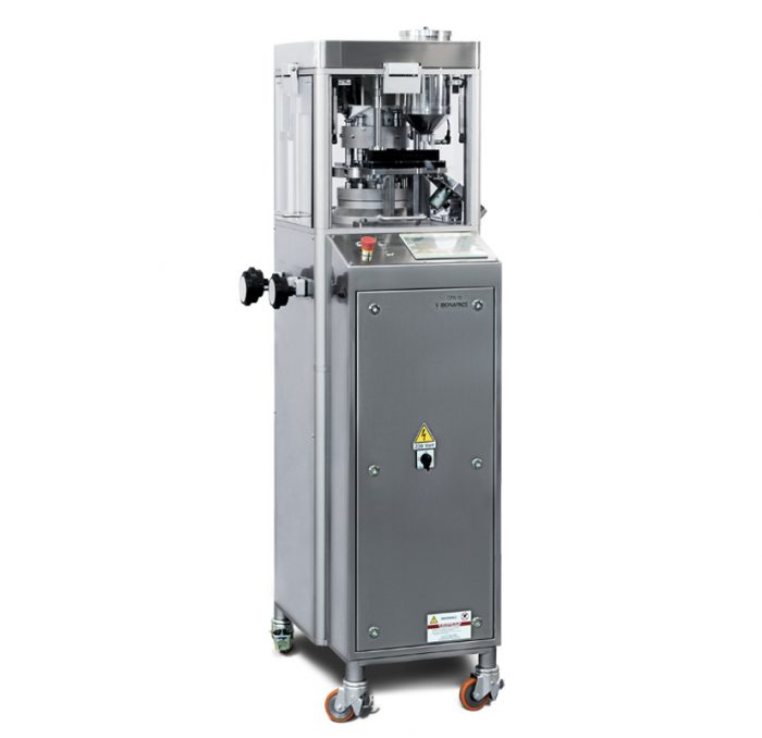 CPR-18 SE tablet press machine is the improved version of the CPR-18. The machine features a sturdy and compact design that provides high versatility, making it a reliable and practical solution for a wide range of applications.