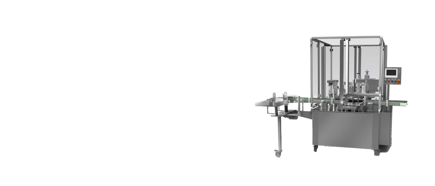 FCM-1 IS THE FILLING AND CLOSING MACHINE FOR VIALS