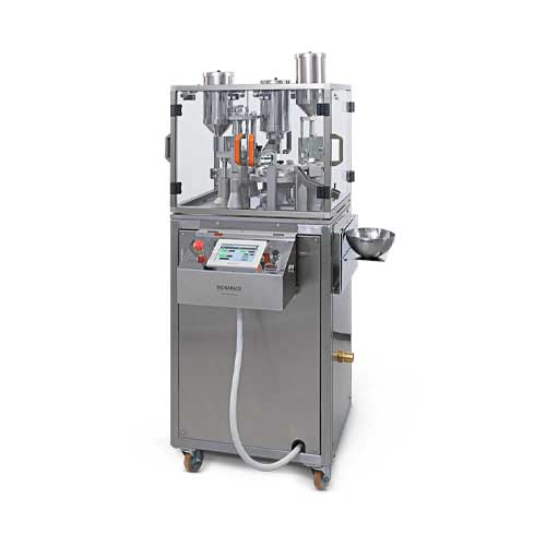 IN-CAP SE is the new automatic capsule filling machine with dosing devices for powders, pellets, single tablets, mini-tablets, capsule in capsule, liquids.