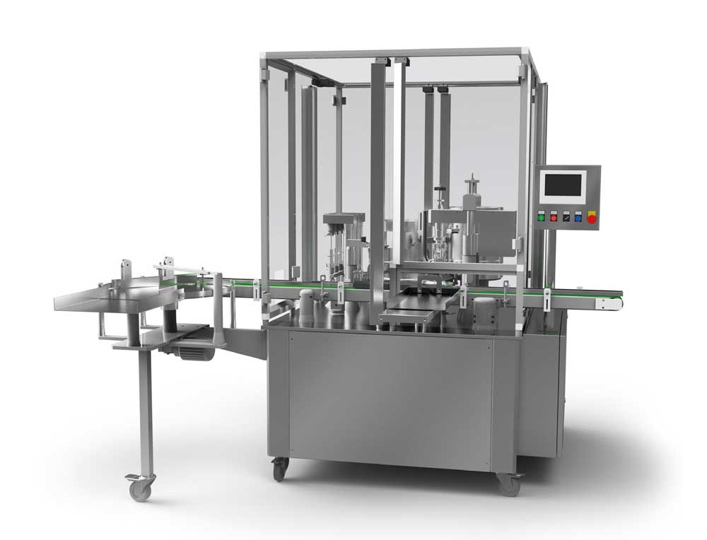 FCM-1 IS THE FILLING AND CLOSING MACHINE FOR VIALS
