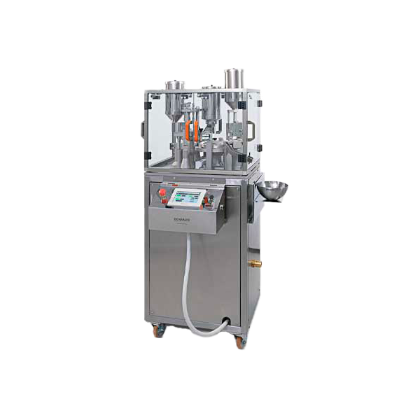 IN-CAP SE is the new automatic capsule filling machine with dosing devices for powders, pellets, single tablets, mini-tablets, capsule in capsule, liquids.
