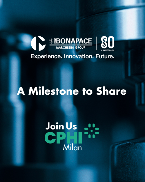 Dott. Bonapace will showcase pharmaceutical machinery live at CPHI Milan 2026, celebrating 80 years of innovation in capsule filling, tablet compression and more.